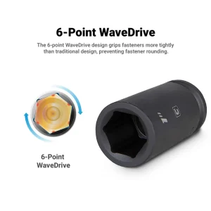 3/4″ Drive Deep Impact Socket Set, SAE - view 2