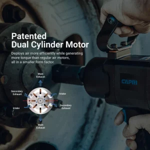 3/4″ Drive Impact Wrench, Twin Power - view 3