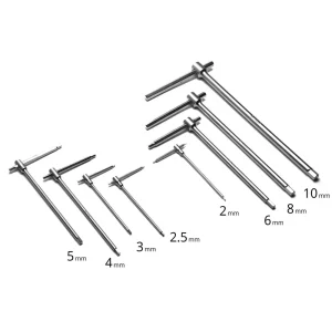 Sliding T-Handles Set with Mechanics Tray, 8-Piece - view 2