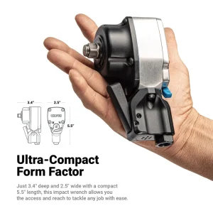 3/8″ Drive Palm Air Impact Wrench - view 3