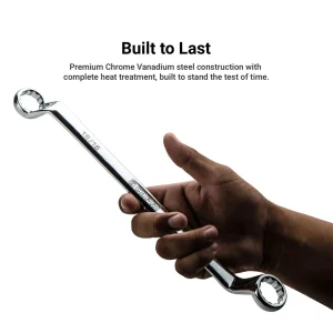 75-Degree Deep Offset Double Box End Wrench Set, 1/4 to 1 in. - view 4