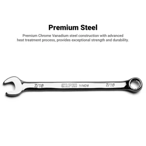 MaxChrome Combination Wrench Set in Canvas Pouch, SAE, 1/4″ to 1-1/4″ - view 3