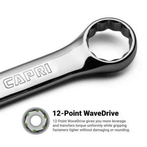 MaxChrome Combination Wrench Set in Canvas Pouch, SAE, 1/4″ to 1-1/4″ - view 4