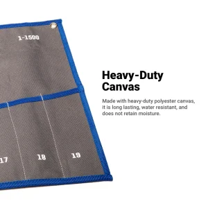 Wrench Roll Up Pouch, Metric - view 3