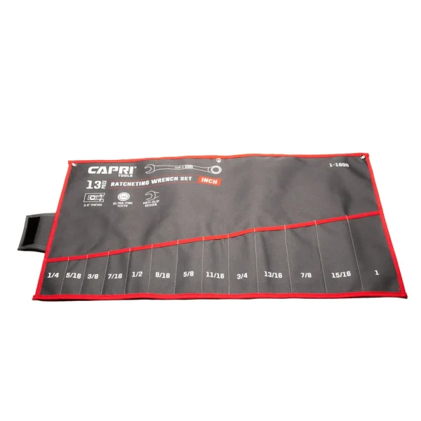 Wrench Roll Up Pouch, SAE