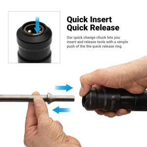 Quick Change Chuck for Air Hammers - view 2