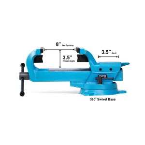 Ultimate Grip Forged Steel Bench Vises, 6″ - view 2