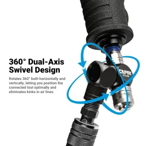 Swivel Air Hose Connector - view 2