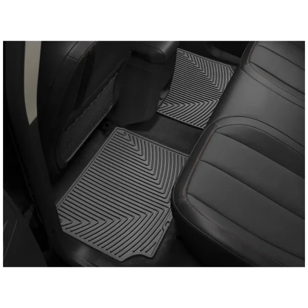 WeatherTech Black Rubber Floor Mat Set – W529