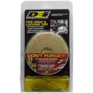 Design Engineering Exhaust Pipe Wrap And Tie Kit – 10122 - view 3