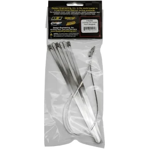 Design Engineering Stainless Steel Locking Tie Combo Pack – 10205 - view 2