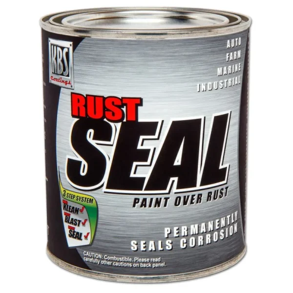 KBS Coatings RustSeal – Gallon – Gloss Black 4501