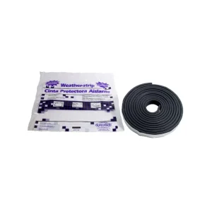 Metro Moulded Parts Adhesive Backed Weatherstripping. 3/4in wide X 3/16in thick X 10ft long. Each MW