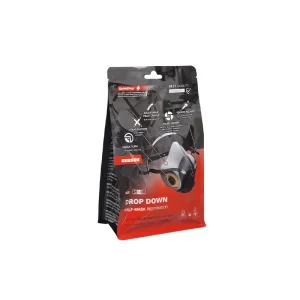 Gerson Liquid Silicone Drop Down Half-Mask Respirator – Small - view 4