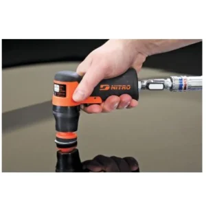 1-1/4in Dia. Pistol Grip Mini Orbital Denibber, 8500 RPM, 1/8in Orbit, - view 2