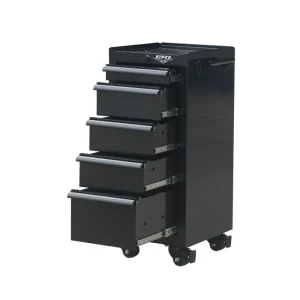 Viper Tool Storage 16-Inch 5-Drawer Rolling Tool / Salon Cart, Black - view 3