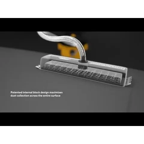 Eastwood Elite Contour DSB Dustless Sanding Block 5 Inch Mini Kit