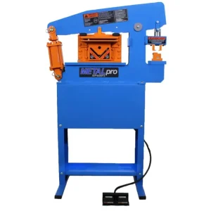 Metal Pro 45 Ton Ironworker w/ punch station and 8in. Shear