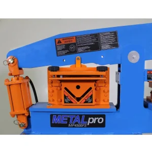 Metal Pro 45 Ton Ironworker w/ punch station and 8in. Shear - view 3
