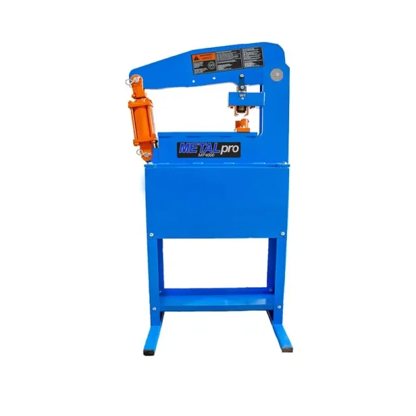 Metal Pro 40 Ton Ironworker w/ punch station and open central workstation