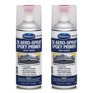 Eastwood 2k AeroSpray Epoxy Primer Gray 2pc