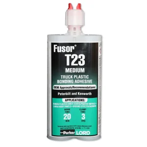 Lord Fusor Truck Plastic Installation Adhesive (Medium-Set), 7.1 oz. – T23