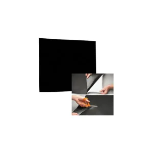 RBL Products Self-Adhering, 12″ x 12″ Black/Paintable Sound Damping Pad – 128