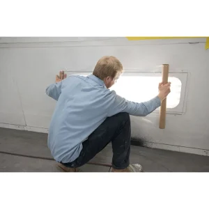 RBL Products Lite Box Glass 1 roll Protective Film Clear 24″ x 100′ Roll – RBL-435