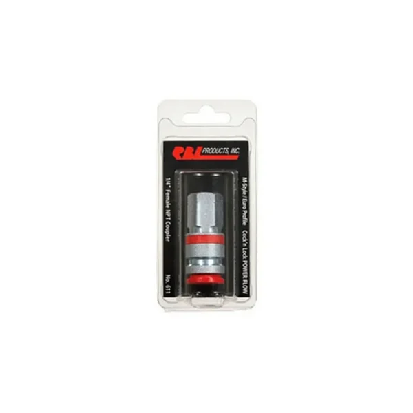 RBL Products 1/4″ Coupler, Female NPT – 611