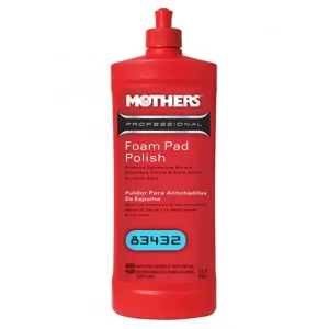 Mothers Professional Foam Pad Polish – Quart