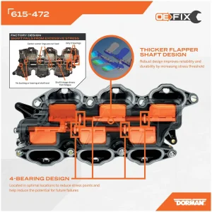 Dorman OE Solutions Intake Manifold – 615-472 - view 2