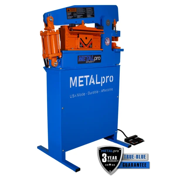 METALPro Ironworker,3-3/4In Throat Depth,50 Tons (MP5000FS)