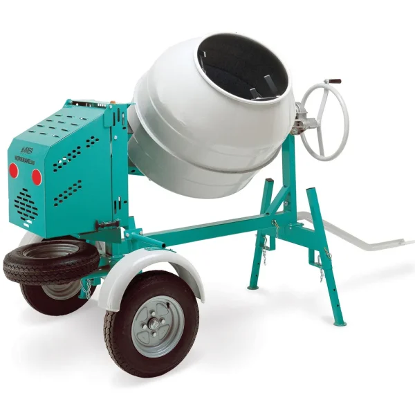 IMER Workman II 350 Towable 12CF Mixer 240V 1.5 HP Single-Phase (1105863)
