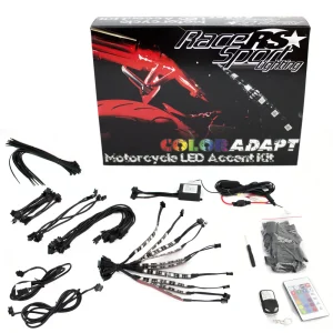 Race Sport ColorADAPT Adaptive RGB LED Weatherproof Motorcycle Kit (1005333)