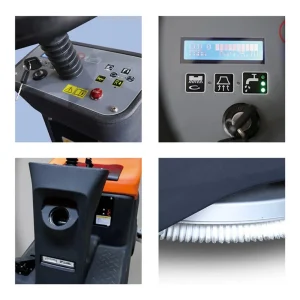 Noblelift Ride-On Electric Floor Scrubber Efficient Cleaning (NR530) - view 3