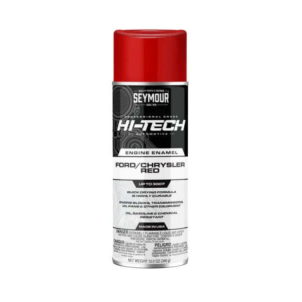 Seymour Hi-Tech Engine Spray Paint, Ford/Chrysler Red (EN-44)