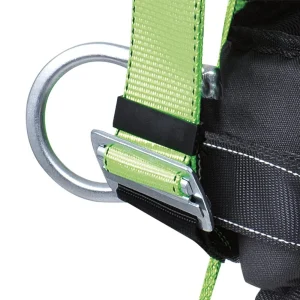 PeakWorks V8255624 Fall Protection Full Body Padded Safety Harness Green/Blk XL - view 3