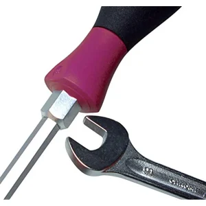 Wiha Screwdriver Set, Slotted and Phillips, Heavy Duty MicroFinish Handle (53398) - view 3