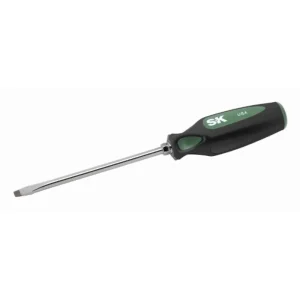SK Tools 79103 Keystone Slotted Cushion Grip Screwdriver, 5/16 X 6-Inch