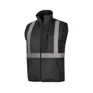 Pioneer Safety Heated Safety Vest Hi-Vis Yellow & Black (V1210270U-M)