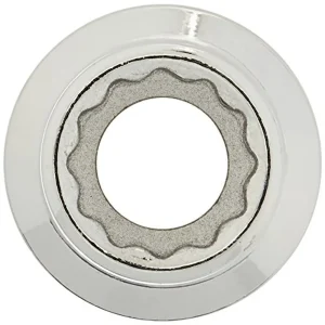 SK Tools 40214 1/2 in. Drive 12-Point Fractional Standard Chrome Socket 7/16in - view 2