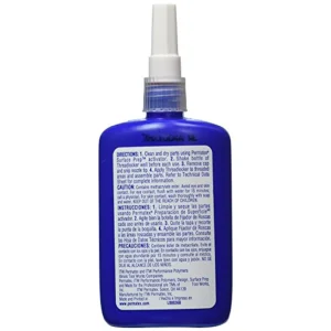 Permatex Large Diameter High-Strength Threadlocker Red 36 mL Bottle (27740) - view 2