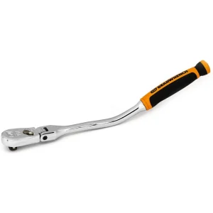 Gearwrench 81213T 3/8″ Drive 90-Tooth Offset Flex Head Teardrop Ratchet 12-1/4″ - view 3