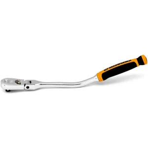 Gearwrench 81213T 3/8″ Drive 90-Tooth Offset Flex Head Teardrop Ratchet 12-1/4″ - view 4