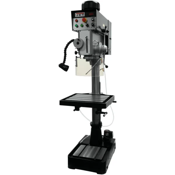 Jet JDP20EVST-230-PDF 2HP 3Ph 230V Drill Press w/Power Dwnfd (354245)
