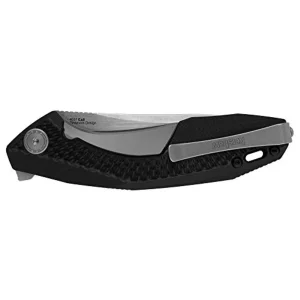 Kershaw 4038 Tumbler Pocket Knife, 3.25″ D2 High Carbon Steel Drop Point Plain - view 2