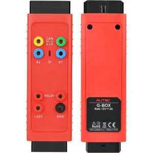 Autel G-BOX2 Accessory Tool for Mercedes Benz, Works with Autel MaxiIM IM508+XP400, IM608 ,IM608 PRO