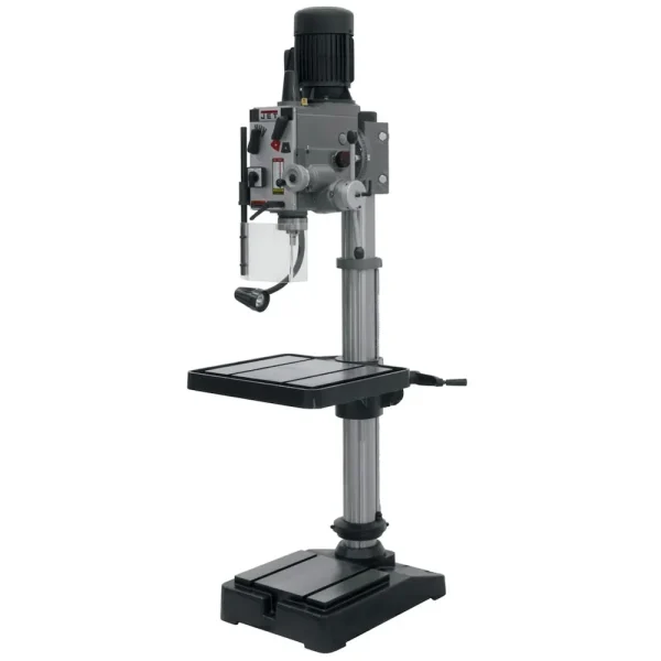 Jet GHD-20PF 230V 3PH 20″ Gear Head Drill Press w/Pwr Dwnfd (354024)