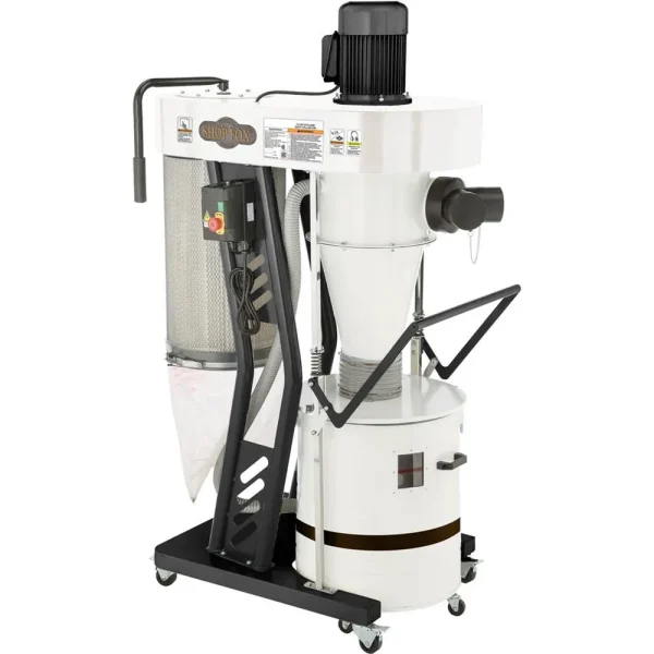Shop Fox 1.5 HP Portable Cyclone Dust Collector 868 CFM (W1867)