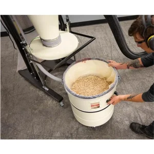 Shop Fox 1.5 HP Portable Cyclone Dust Collector 868 CFM (W1867) - view 3